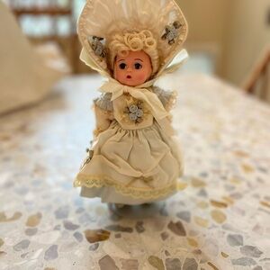 Madame Alexander Doll in Blue and Cream